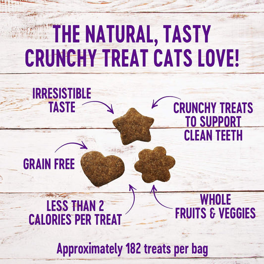 Wellness Crunchy Kittles Cat Treat Variety Pack: Grain-Free, Made With Natural Ingredients And Real Protein (Chicken, Salmon, Tuna Varieties)