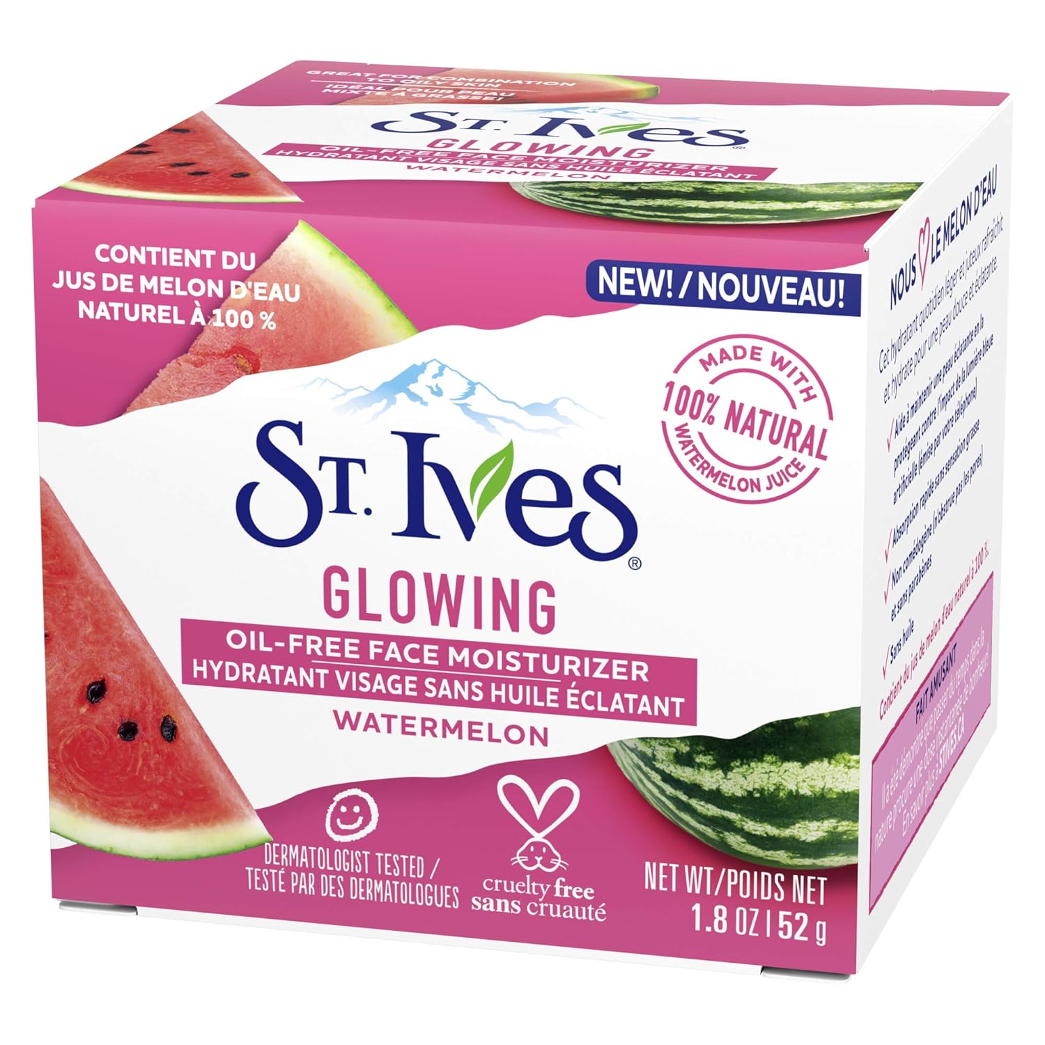 St. Ives Watermelon Face Moisturizer - 1.8 Oz : Beauty & Personal Care