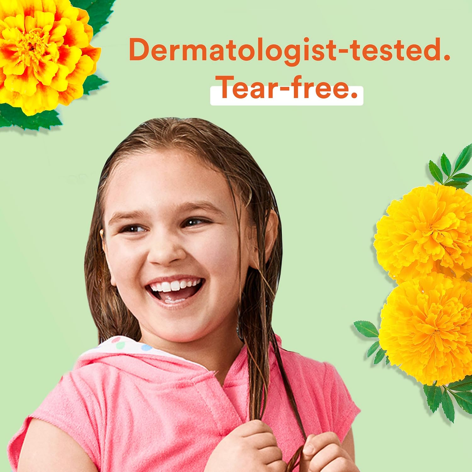 Suave Kids Detangler Spray, Natural Marigold – Tear-Free Hair Detangler Spray for Kids Hair Care, 10 Oz Ea (Pack of 2) : Beauty & Personal Care