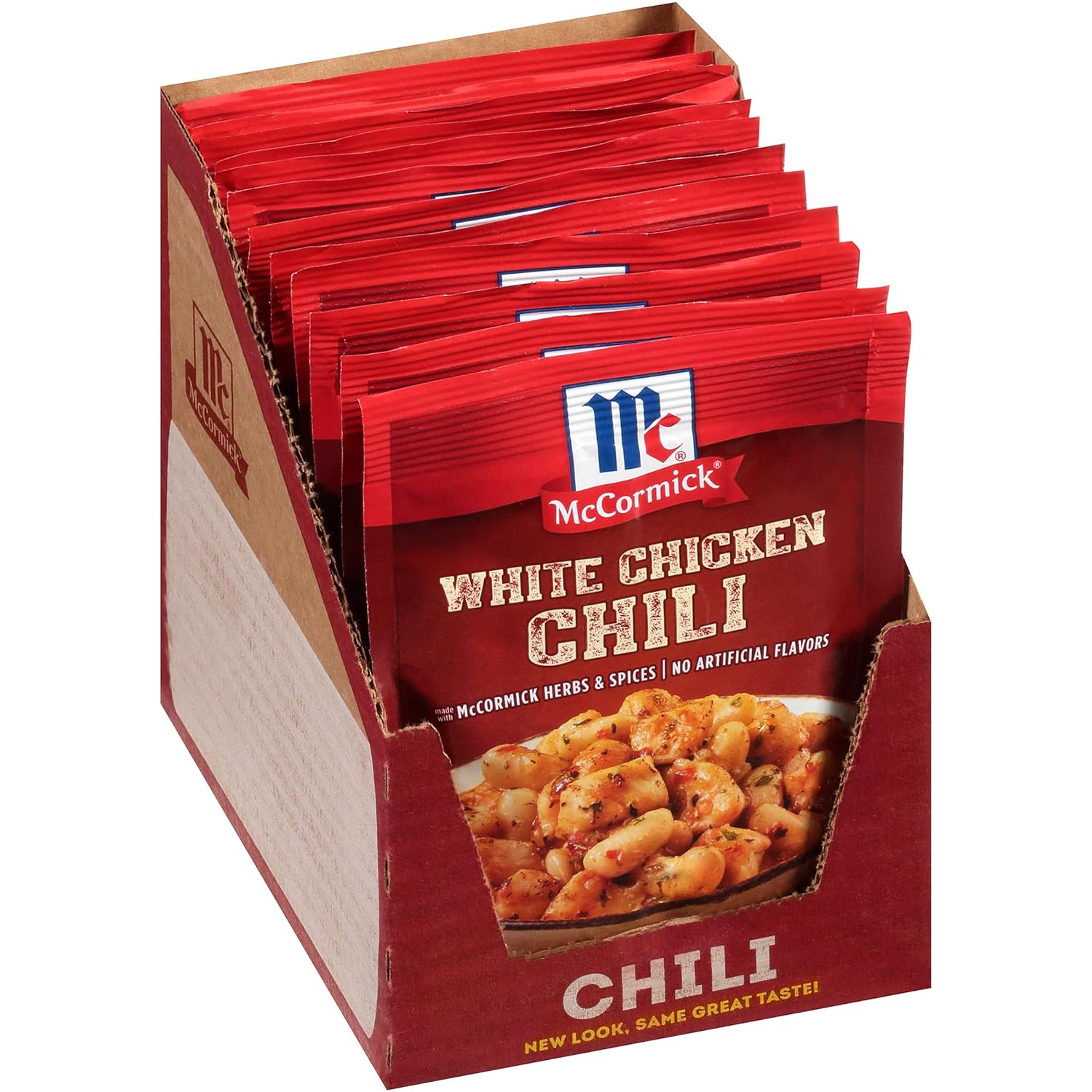 McCormick White Chicken Chili Seasoning Mix, 1.25 oz (Pack of 12)