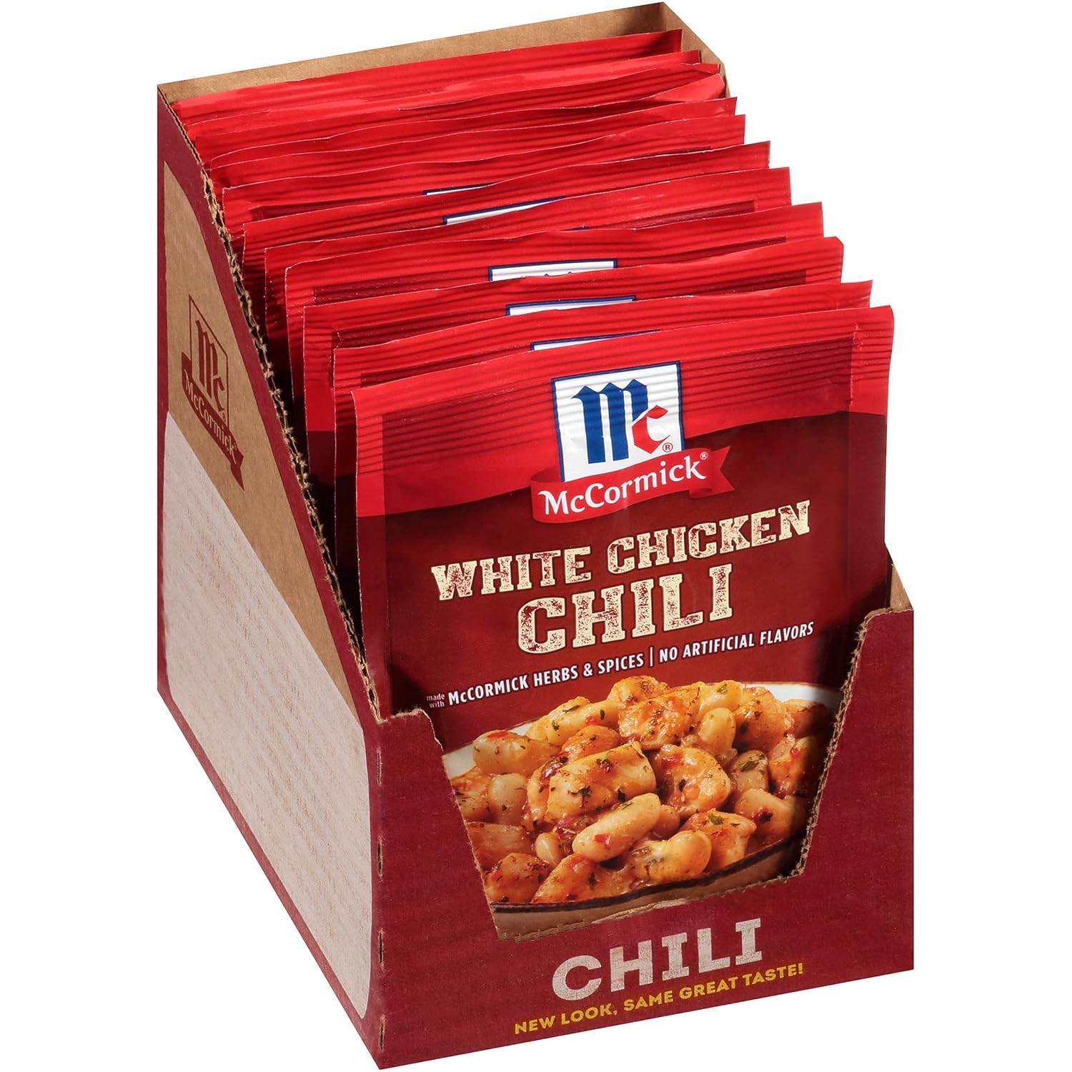 Mccormick White Chicken Chili Seasoning Mix, 1.25 Oz (Pack Of 12)