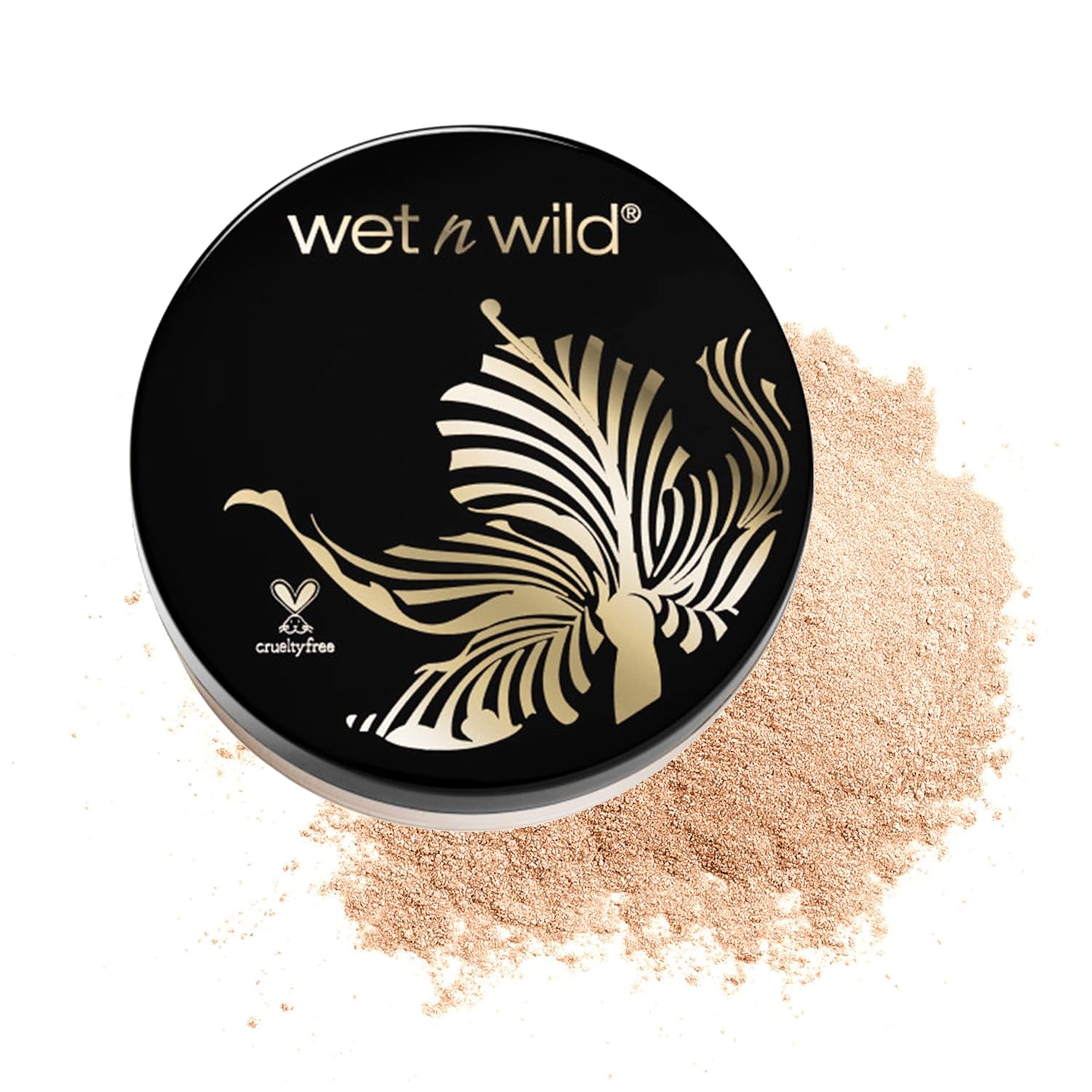 Wet N Wild Megaglo Loose Highlighting Powder Makeup, I'M So Lit, Rose Gold | Vegan | Cruelty-Free