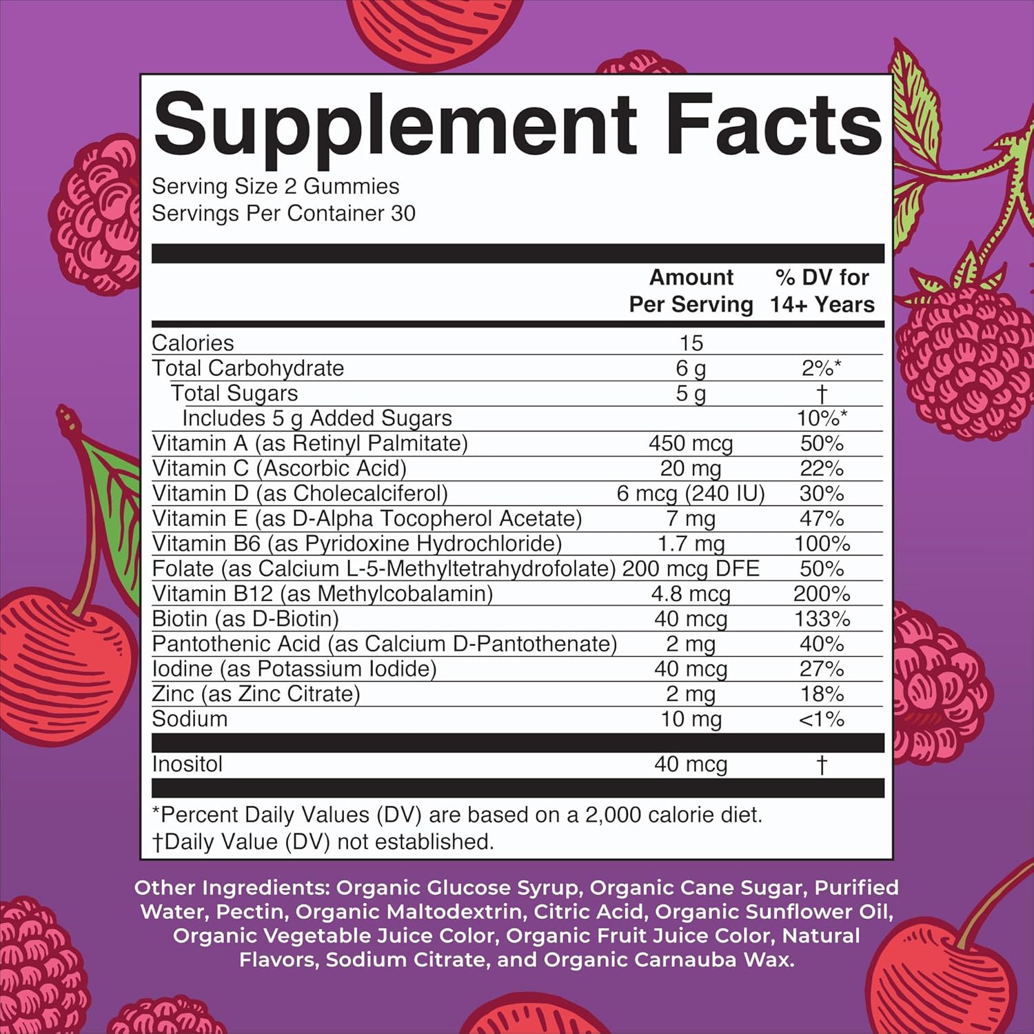 MaryRuth Organics Mens Vitamin Gummy | USDA | Vegan | Daily Multivitamins for Immune Support | Non-GMO | Gluten Free | 60 Count : Health & Household