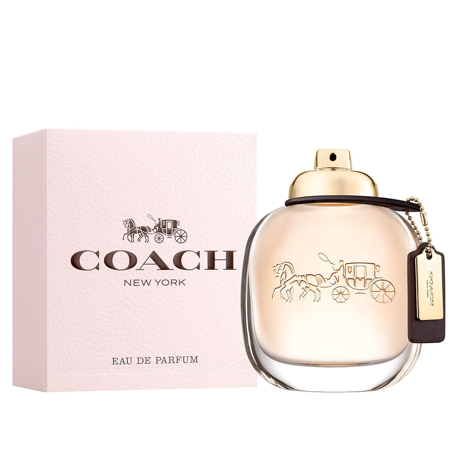 Coach Eau De Parfum - Long Lasting Fragrance With Notes Of Raspberry Leaves, Turkish Rose & Suede Musks - Floral & Fruity - 3.0 Fl. Oz. : Beauty & Personal Care