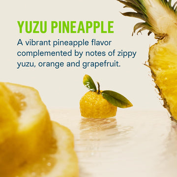 Liquid I.V.® Hydration Multiplier +Energy - Yuzu Pineapple | Electrolyte Powder Drink Mix | 3 Pack (42 Servings)