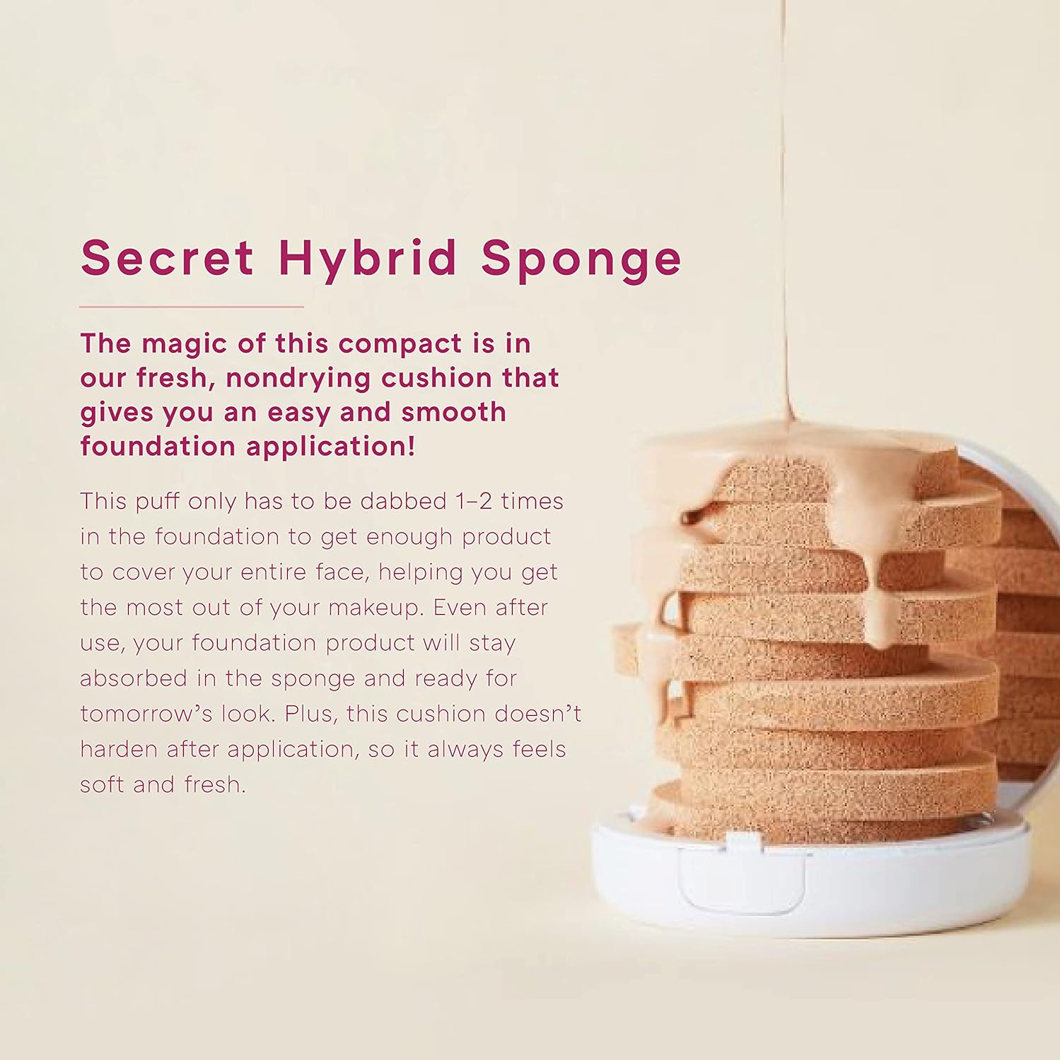 Missha Magic Cushion Foundation No.23 Natural Beige For Light With Neutral Skin Tone - Flawless Coverage, Dewy Finish, Easy Application For All Skin Types : Beauty & Personal Care