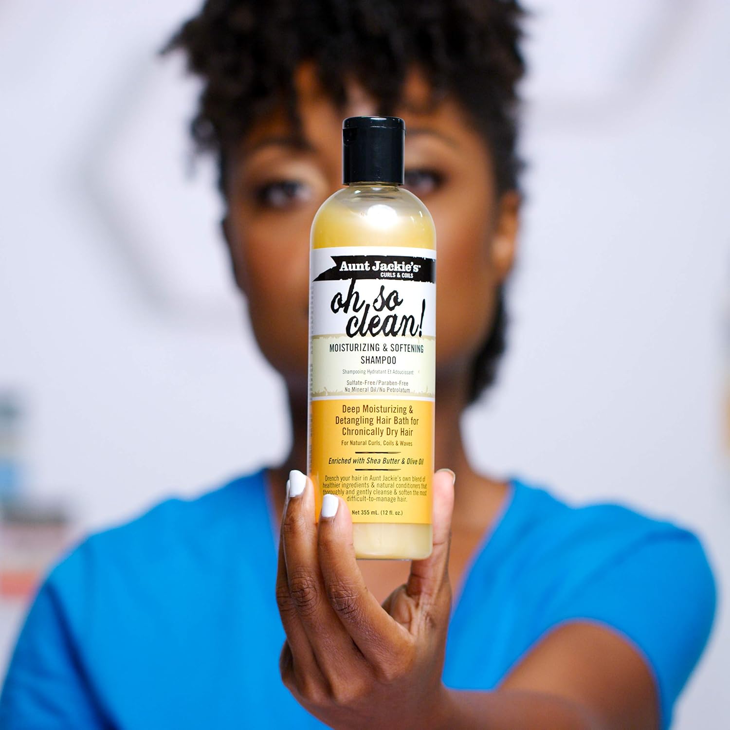 Aunt Jackie's Oh so Clean! Shampoo & Quench Leave-in Conditioner 12 Oz Each : Beauty & Personal Care