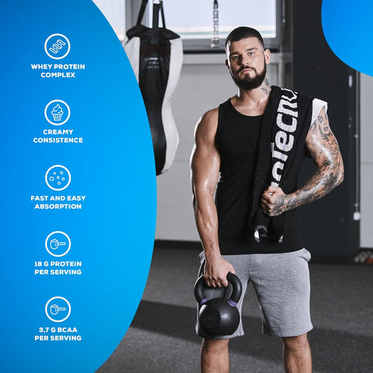 Biotechusa Hydro Whey Zero | Gluten-Free, Sugar-Free, Fat-Free | 80% Protein Content | Fast-Absorbing |Whey Protein Complex, 454 G, Vanilla