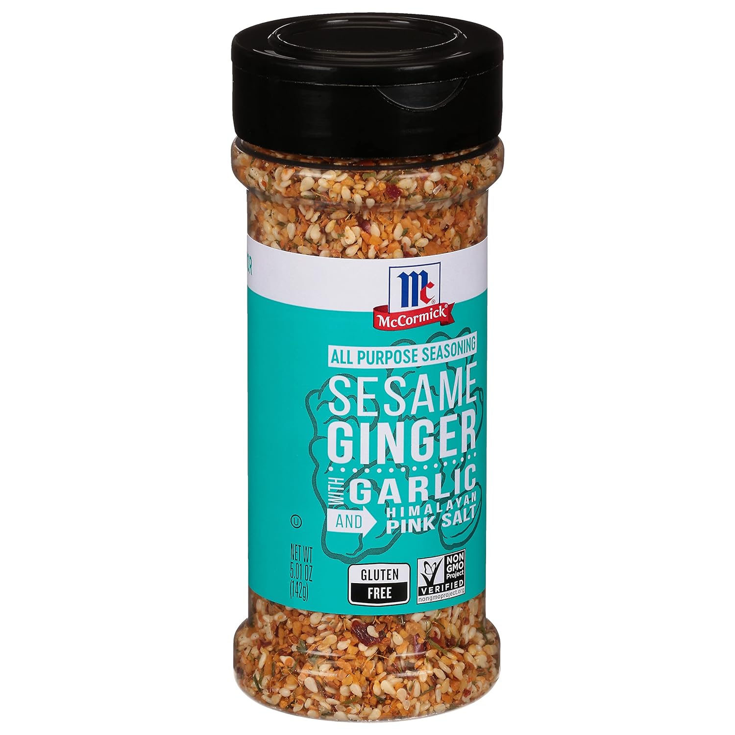 McCormick Sesame Ginger with Garlic and Himalayan Pink Salt All Purpose Seasoning, 5.01 oz