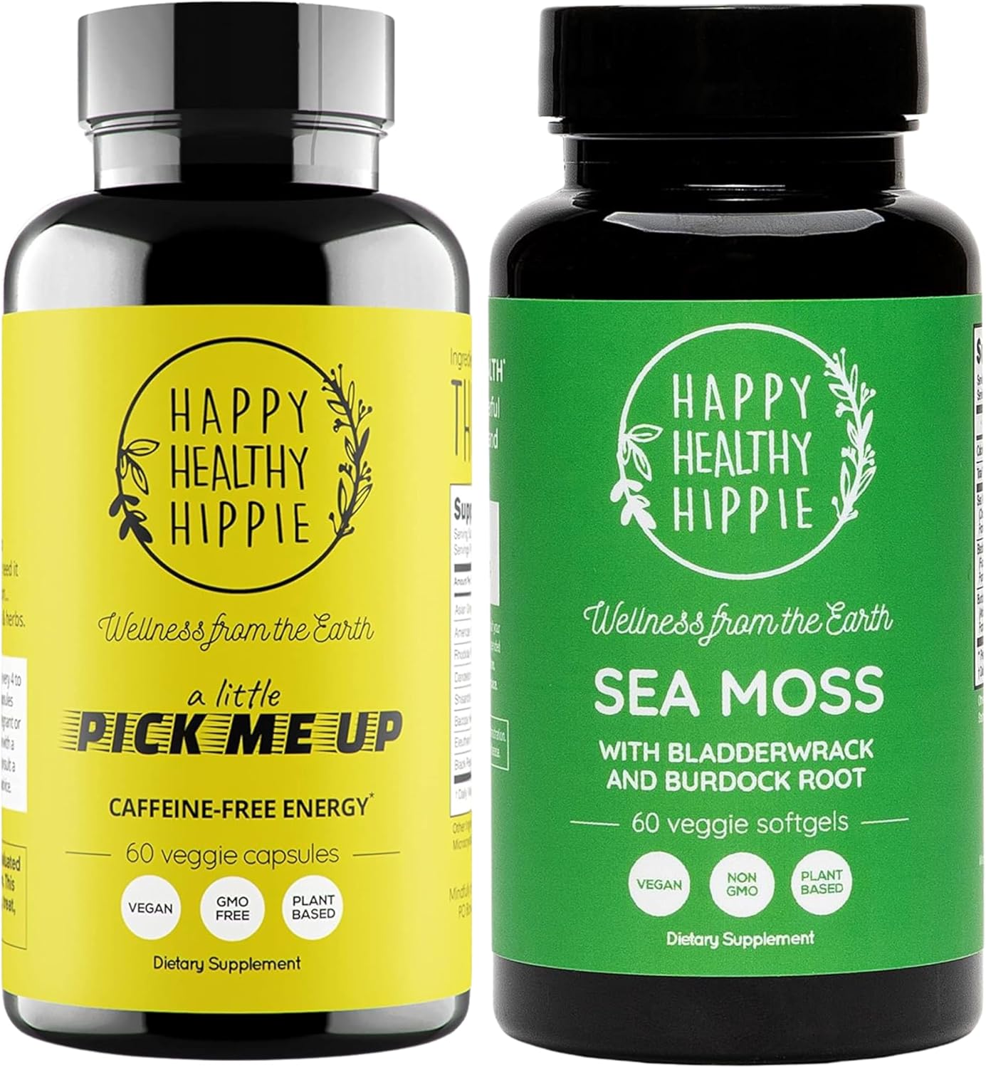 Sea Moss Superfood Capsules & A Little Pick Me Up Natural Energy Pills