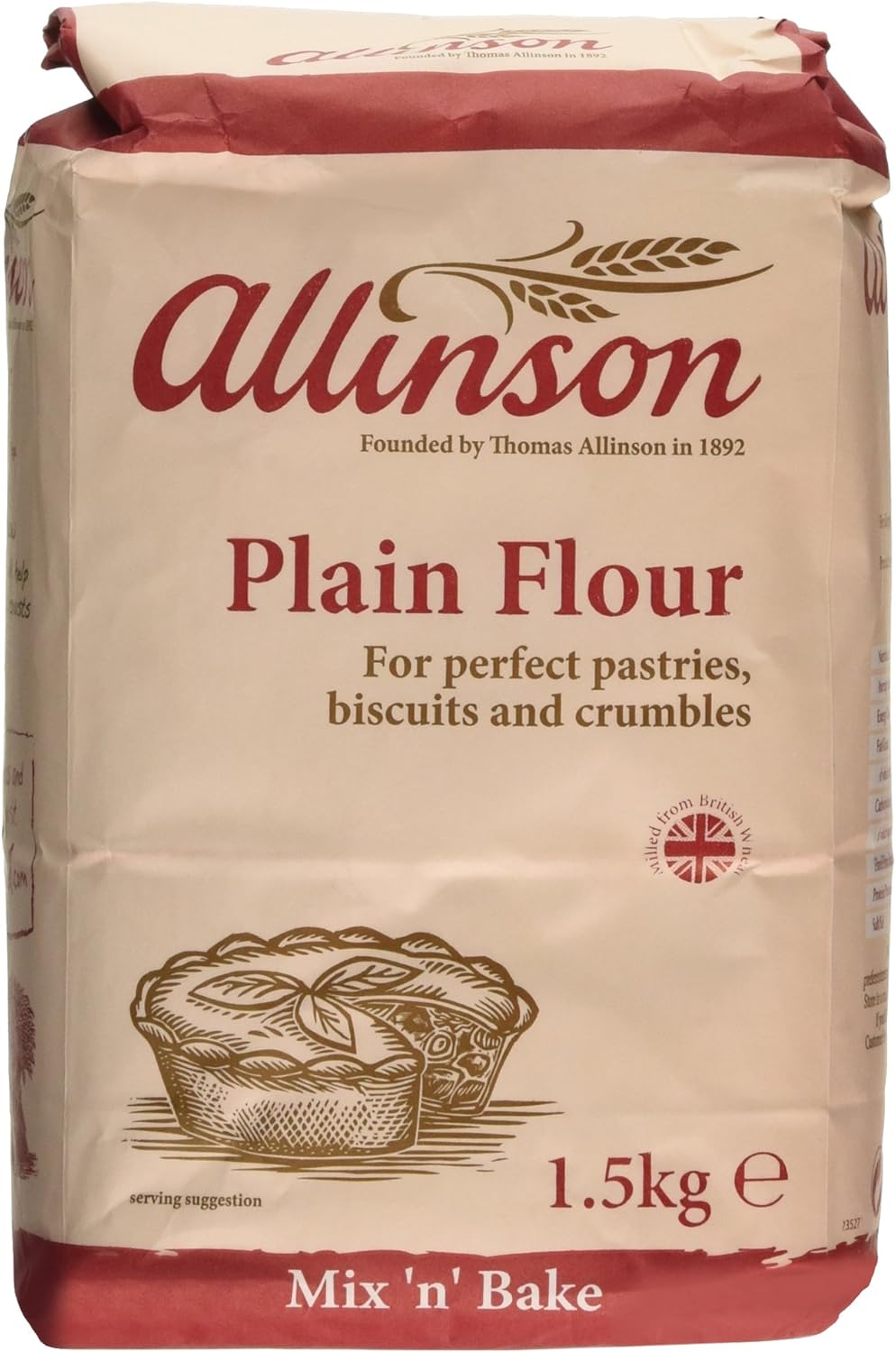 Allinson Mix 'N' Bake Plain Flour, 1.5Kg