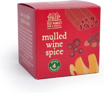 Old Hamlet Mulled Wine Spice Pouchettes In Printed Cube (No Alcohol Included)