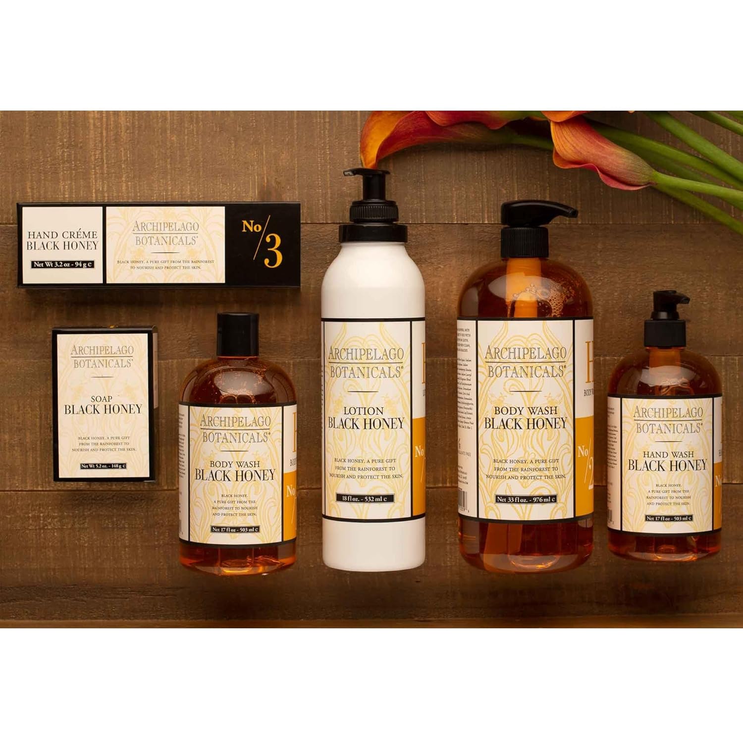 Archipelago Botanicals Black Honey Lotion, Hydrating Lotion For Nourished And Healthy Skin, Scented Body Lotion Free From Parabens, Phthalates And Gmos (18 Oz) : Beauty & Personal Care