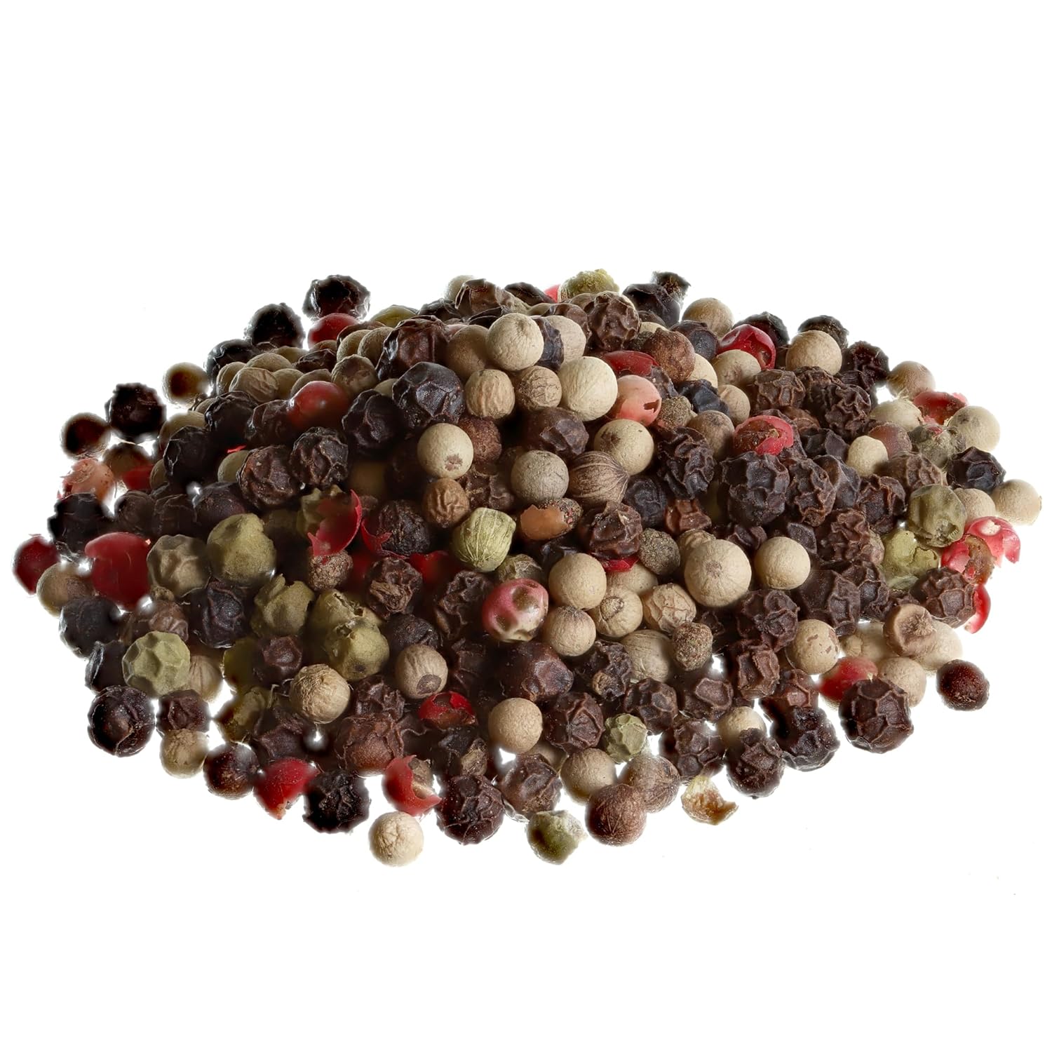 Newman'S Own Whole Pepper Medley, Pink, White, Black Rainbow Peppercorn, Grinder 2.21 Oz. Bottle