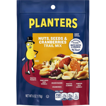 Planters Nuts & Cranberries 6 Oz Bags, (Pack Of 12)