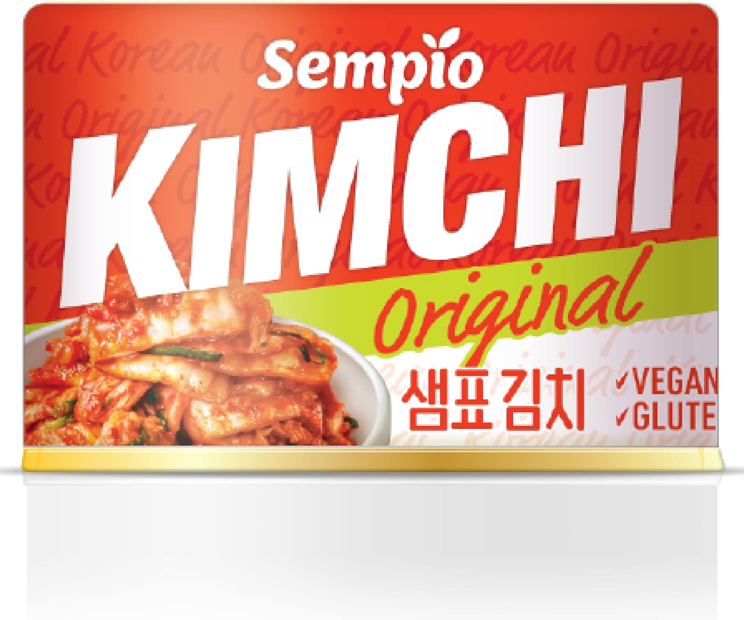 Sempio Canned Kimchi (Original, 160G) - Authentic Korean Napa Cabbage In A Can. Vegan, Non-Gmo