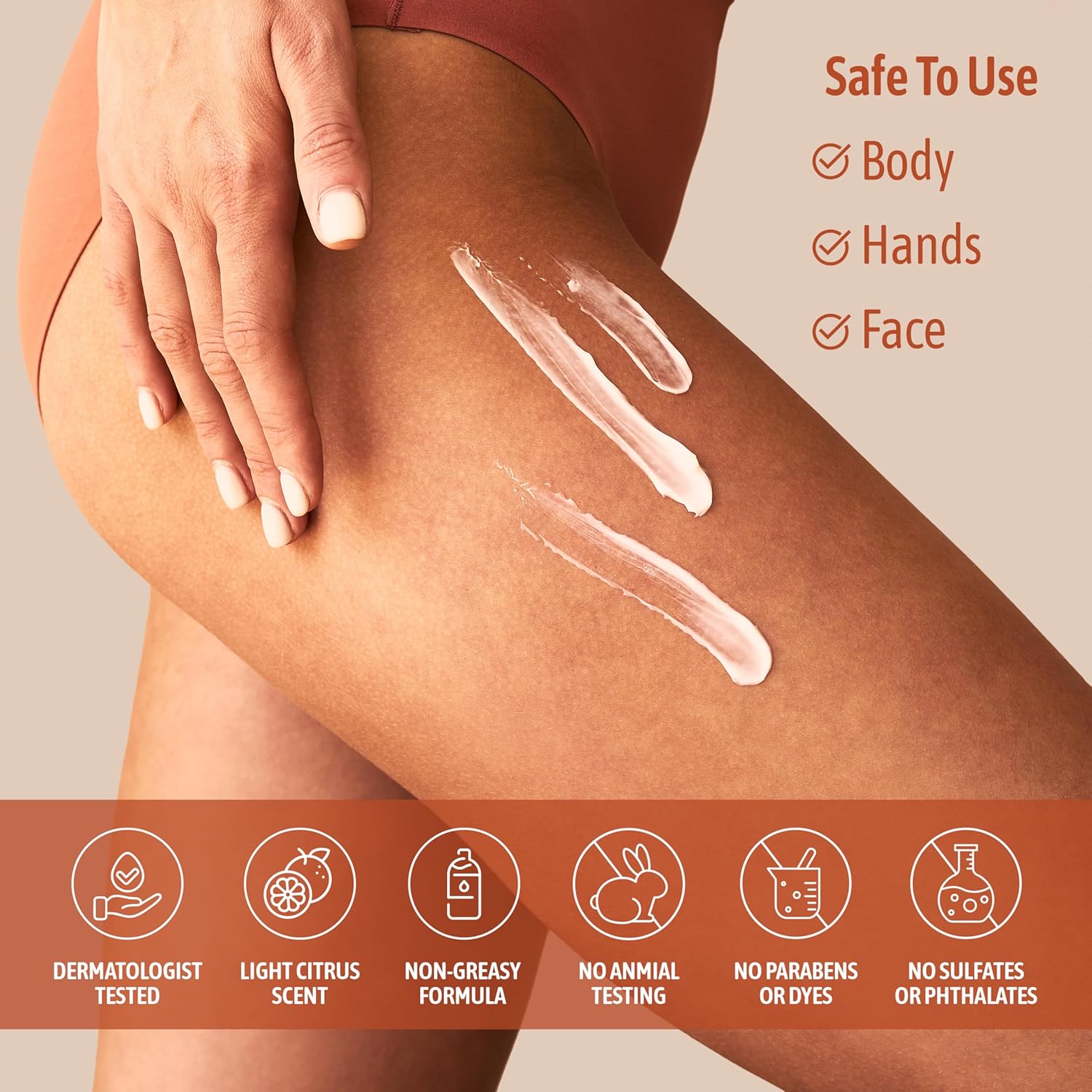 Nature Well Clinical Brighten & Hydrate Vitamin C Moisture Cream Skincare For Face, Body & Hands, Revitalizes Dull-Looking Skin, Promotes A Glowing Complexion, Helps Visibly Improve Skin Texture, 16Oz : Beauty & Personal Care