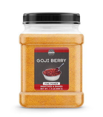 Birch & Meadow Goji Berry Powder, Tart & Fruity, Smoothies & Beverages (24 Ounce)