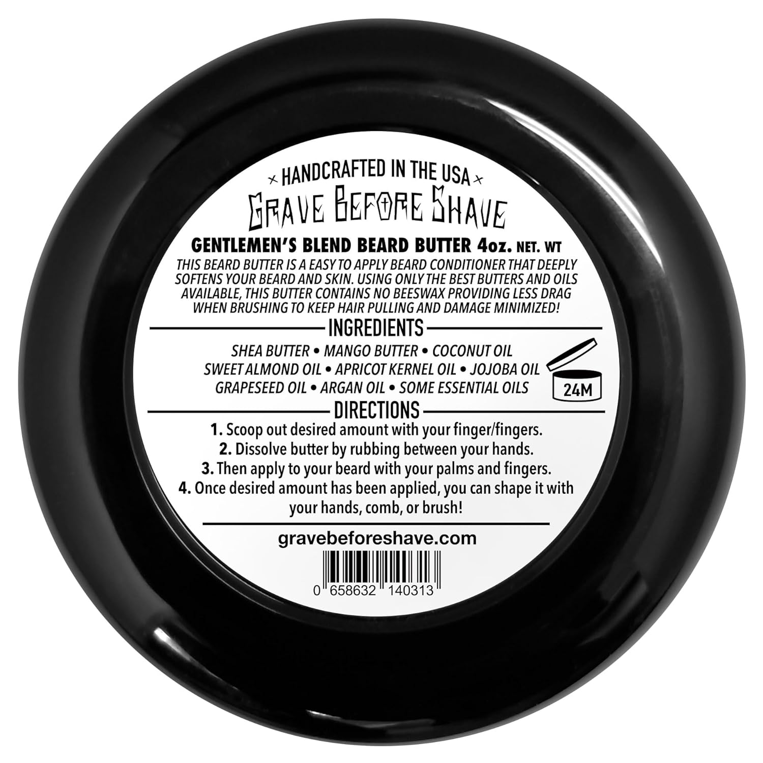 Grave Before Shave Gentlemen'S Blend Beard Butter : Beauty & Personal Care
