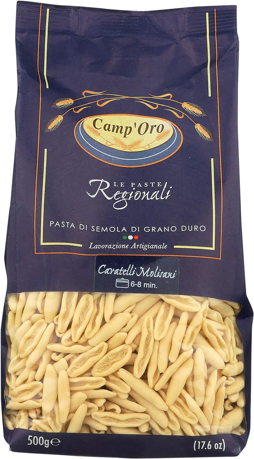 Camp'Oro Cavatelli Molisani Pasta Pack of 20 (16 Ounce) Bag