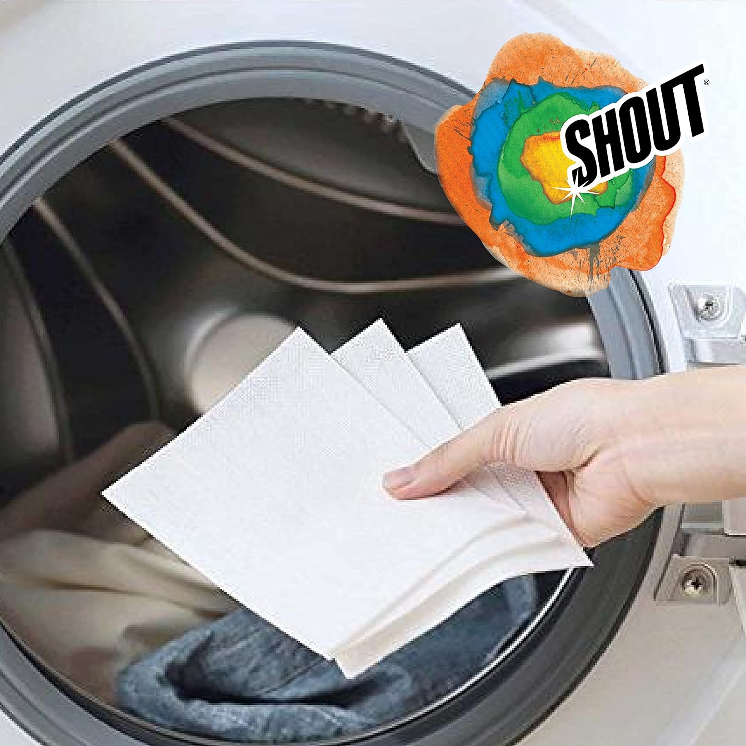 Shout Color Catcher Sheets for Laundry, Allow mixed washes, Prevent color runs, and Maintain original color of clothing, 72 Count (Pack of 4) (288 Total Sheets) : Health & Household