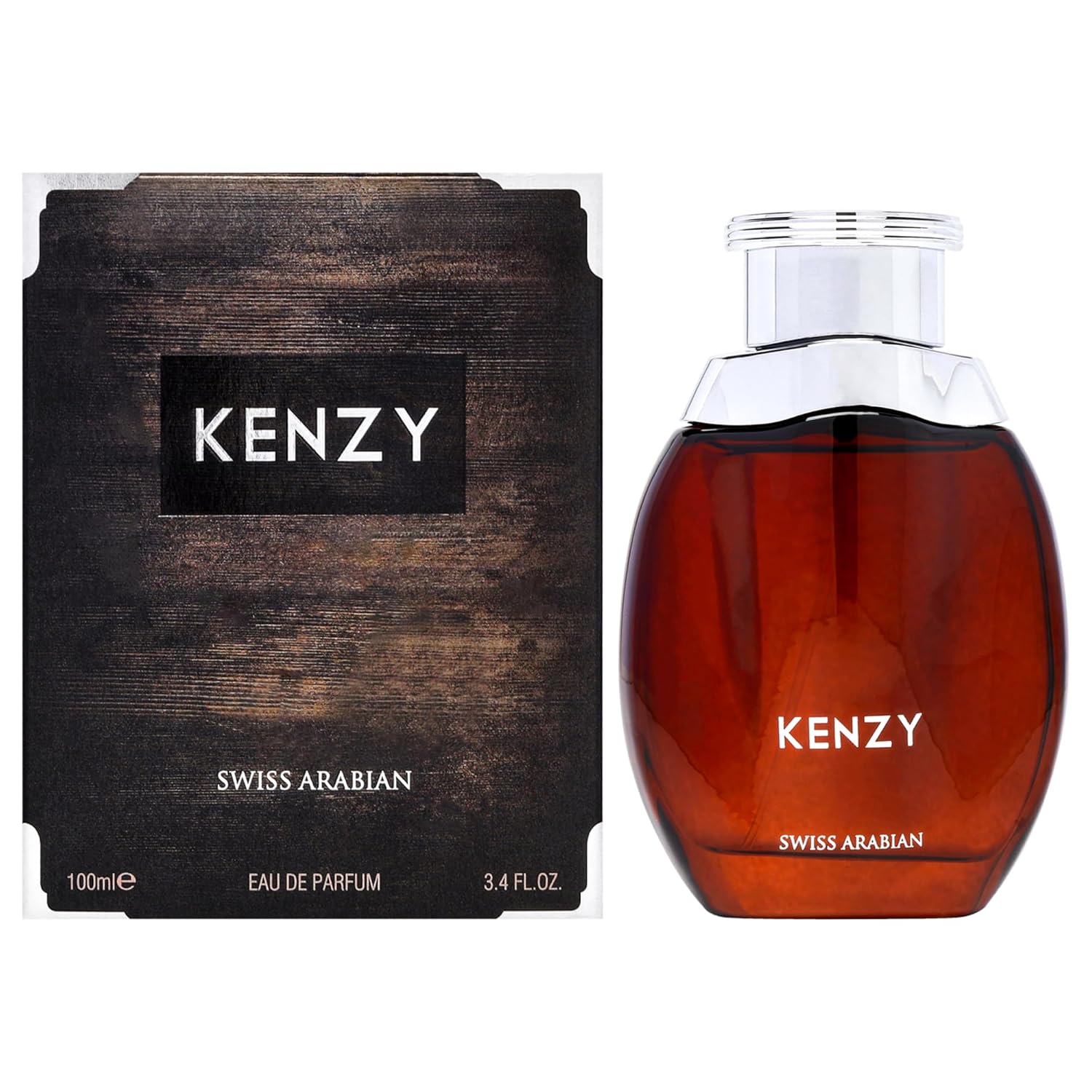 Swiss Arabian Kenzy - Luxury Products From Dubai - Long Lasting, Addictive Personal Edp Spray Fragrance - Seductive Signature Aroma - 3.4 Oz