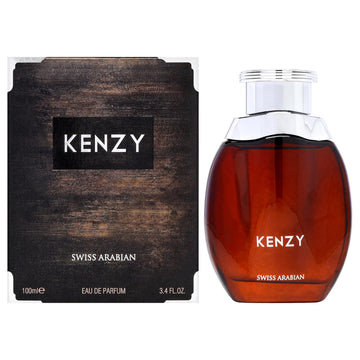 Swiss Arabian Kenzy - Luxury Products From Dubai - Long Lasting, Addictive Personal Edp Spray Fragrance - Seductive Signature Aroma - 3.4 Oz