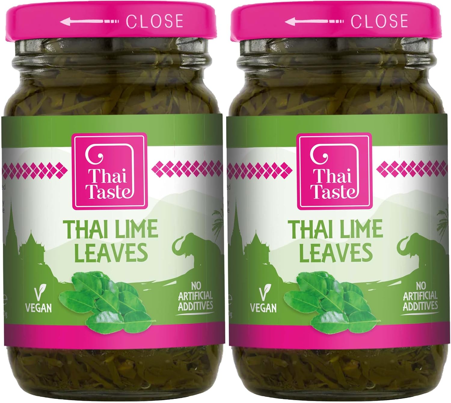 Thai Taste Thai Makrut Lime Leaves 114G - Pack Of 2