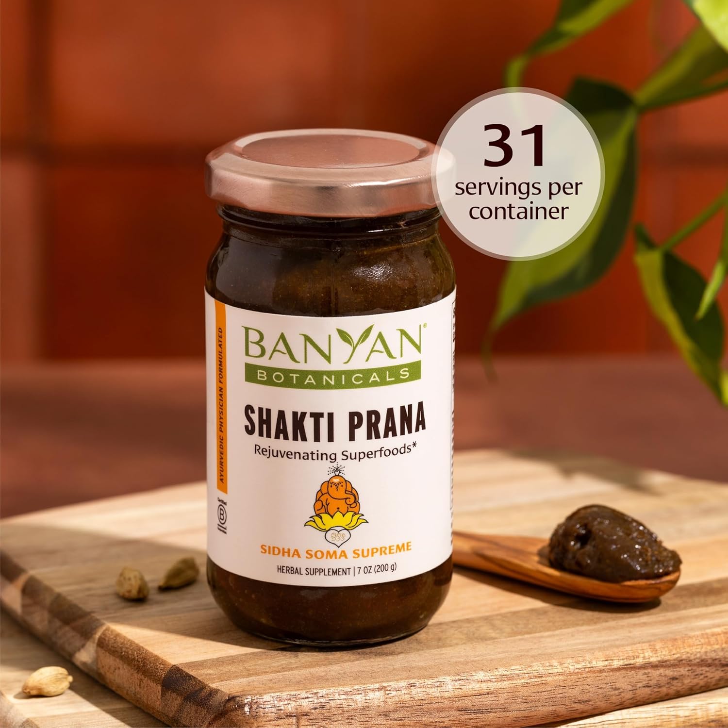 Banyan Botanicals Chyavanprash – Organic Ayurvedic Herbal Jam With Raw Honey, Amla & Ashwagandha – Vitalizing Superfood Immune Support Supplement* – 16.9 Oz – Non Gmo Sustainably Sourced Gluten Free : Health & Household