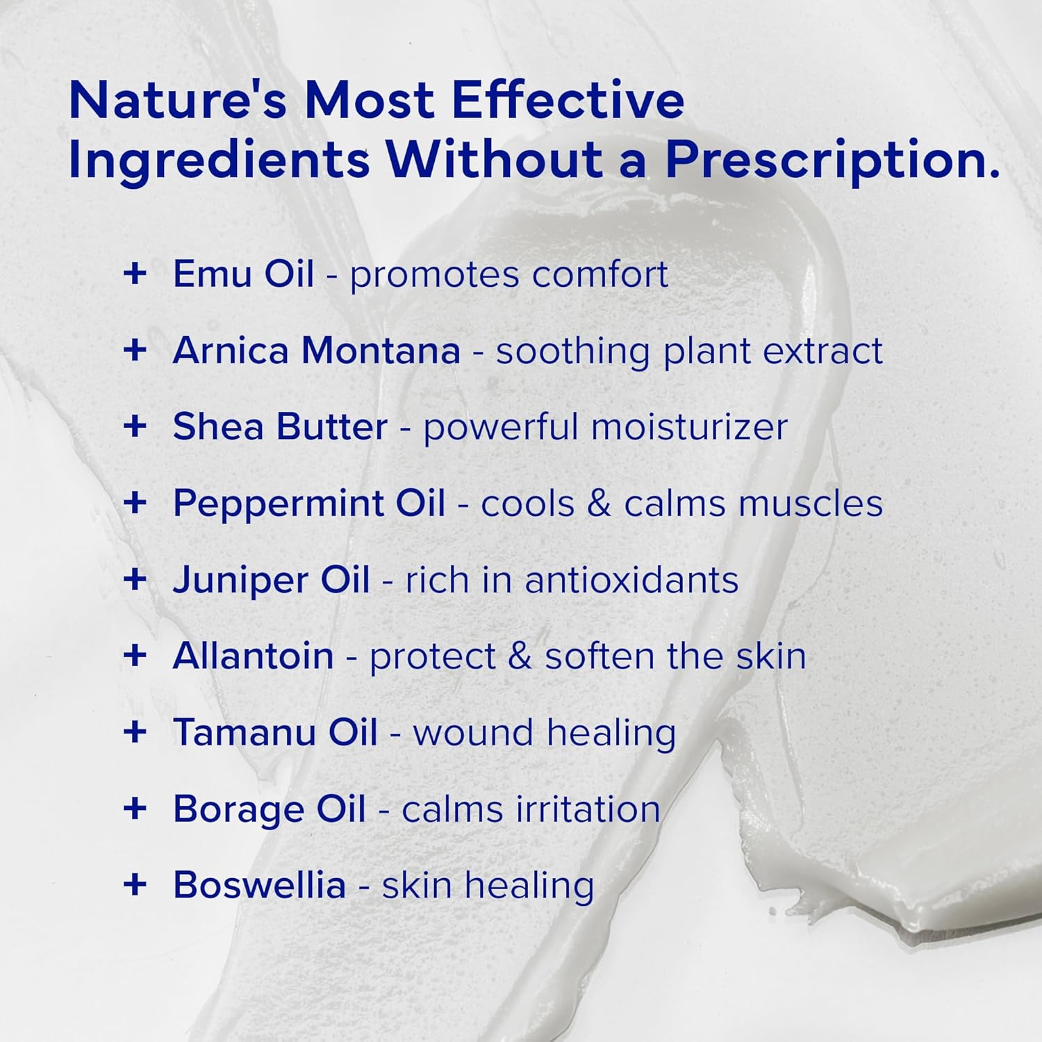 Emuaid Intensive Pain Relief Cream, Topical Relief Cream For Shoulder, Neck, Lower Back, Hip, Knee, Leg, And Feet Discomfort, Eases Sciatica, Tendon Sensitivity, And Physical Discomfort, 4Oz : Health & Household