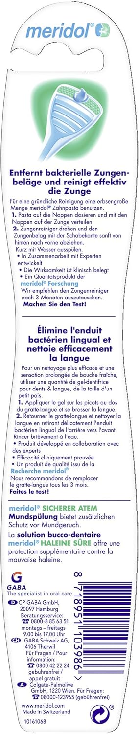 Meridol Safe Breath Tongue Cleaner