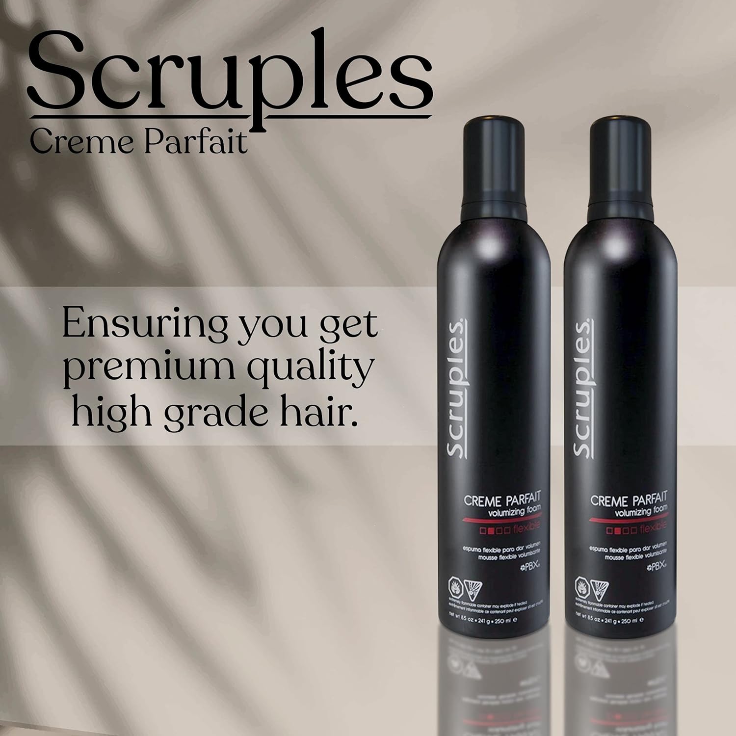 Scruples Creme Parfait Volumizing Foam - Rich & Weightless Styling Foam for Ultimate Smoothing Control, Hydration & Frizz-Free Hold - Alcohol-Free Hair Mousse for All Hair Types (Pack of 2) : Beauty & Personal Care