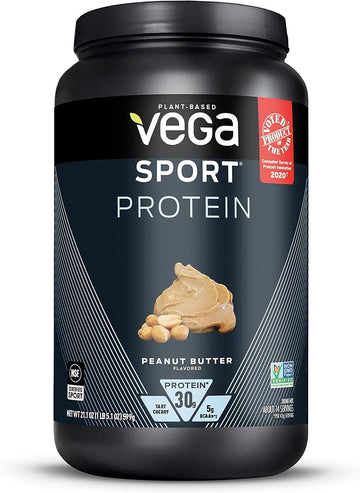 Vega Sport Protein Powder, Plant-Based Vegan Protein Powder (14 Servin