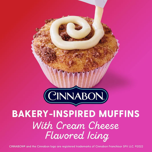 Duncan Hines Epic Cinnabon Bakery Inspired Muffin Kit, 32.42 Oz