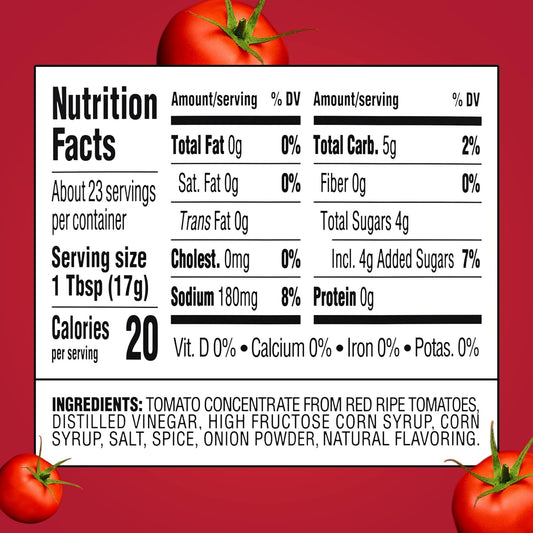 Heinz Tomato Ketchup, 14 Oz Bottle