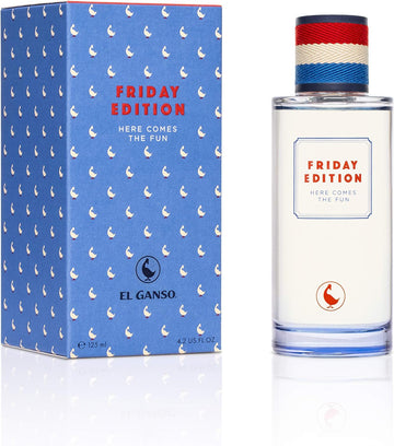 El Ganso Unisex'S Friday Edition Eau De Toilette 125Ml Vaporizador The Goose Vaporizer, Negro, Only