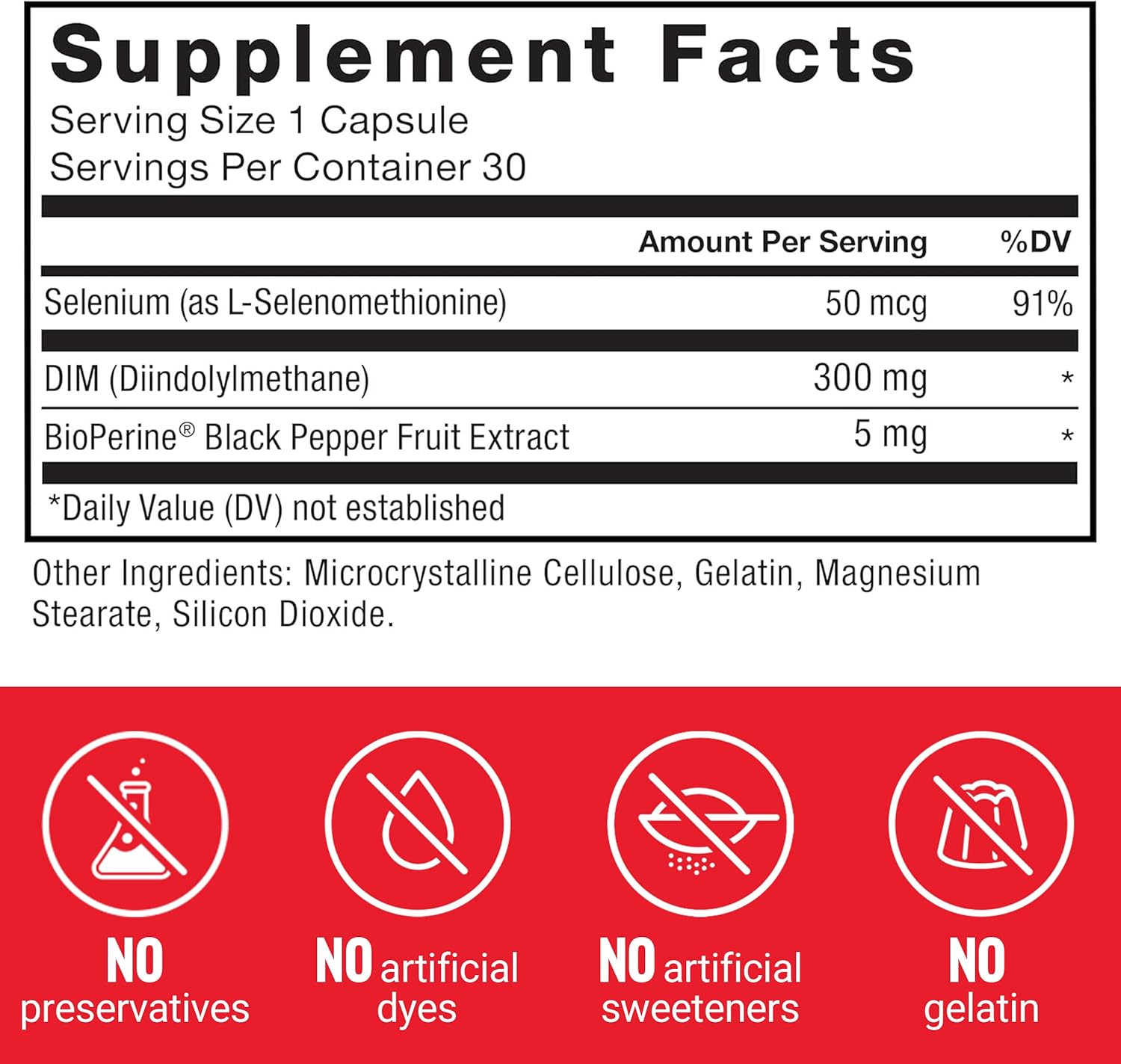 Force Factor Dim Pills To Decrease Estrogen In Men, Diindolylmethane Supplement With Key Natural Ingredients And Superior Absorption, Diindolylmethane 300Mg, Works Fast, 30 Capsules : Health & Household