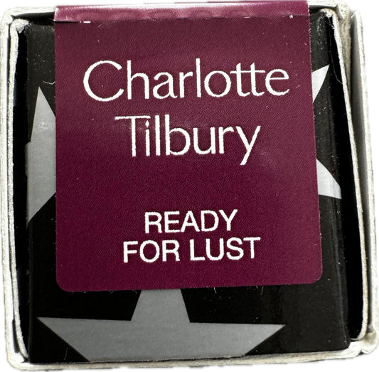 Charlotte Tilbury Rock Lips Ready For Lust (Deep Berry-Red) Lipstick. : Beauty & Personal Care