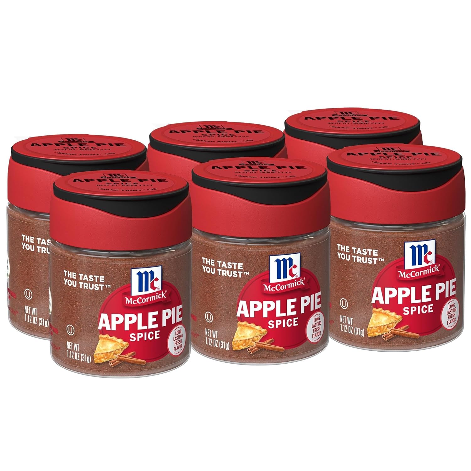 McCormick Apple Pie Spice, 1.12 oz (Pack of 6)