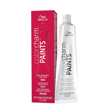 Colorcharm Paints Semi-Permanent Hair Dye For Temporary Hair Color, Intermixable Shades, 2 Oz
