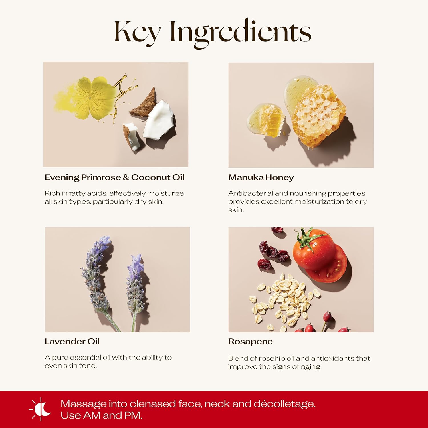 Trilogy Ultra Hydrating Face Cream, Intense Moisture For Dry Skin, 2.5 Fl Oz : Beauty & Personal Care