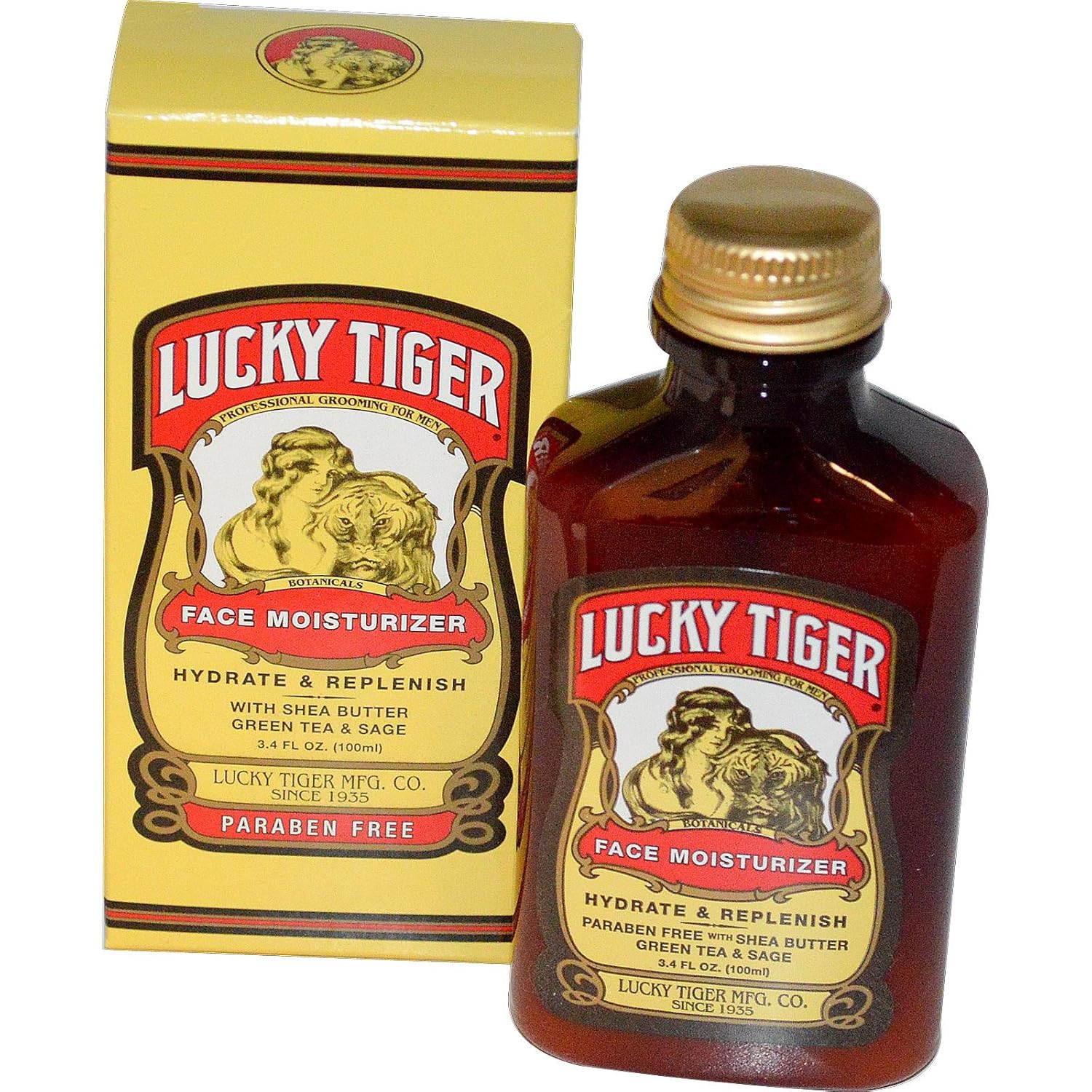 Lucky Tiger Lucky Tiger Face Moisturizer 3.5 Oz