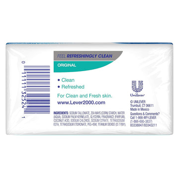 Lever 2000 Moisturizing Bar, Perfectly Fresh Original, 4-Ounce Bars In 16-Count Package