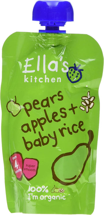 Ellas Kitchen Pear & Apple Rice Stage 1 120G