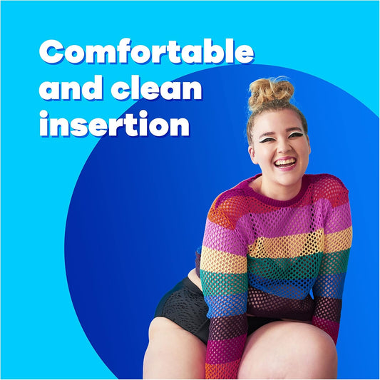 Tampax Compak Tampons, Super Plus With Applicator, 108 Tampons (18 X 6 Packs), Leak Protection And Discretion, Super Absorbent