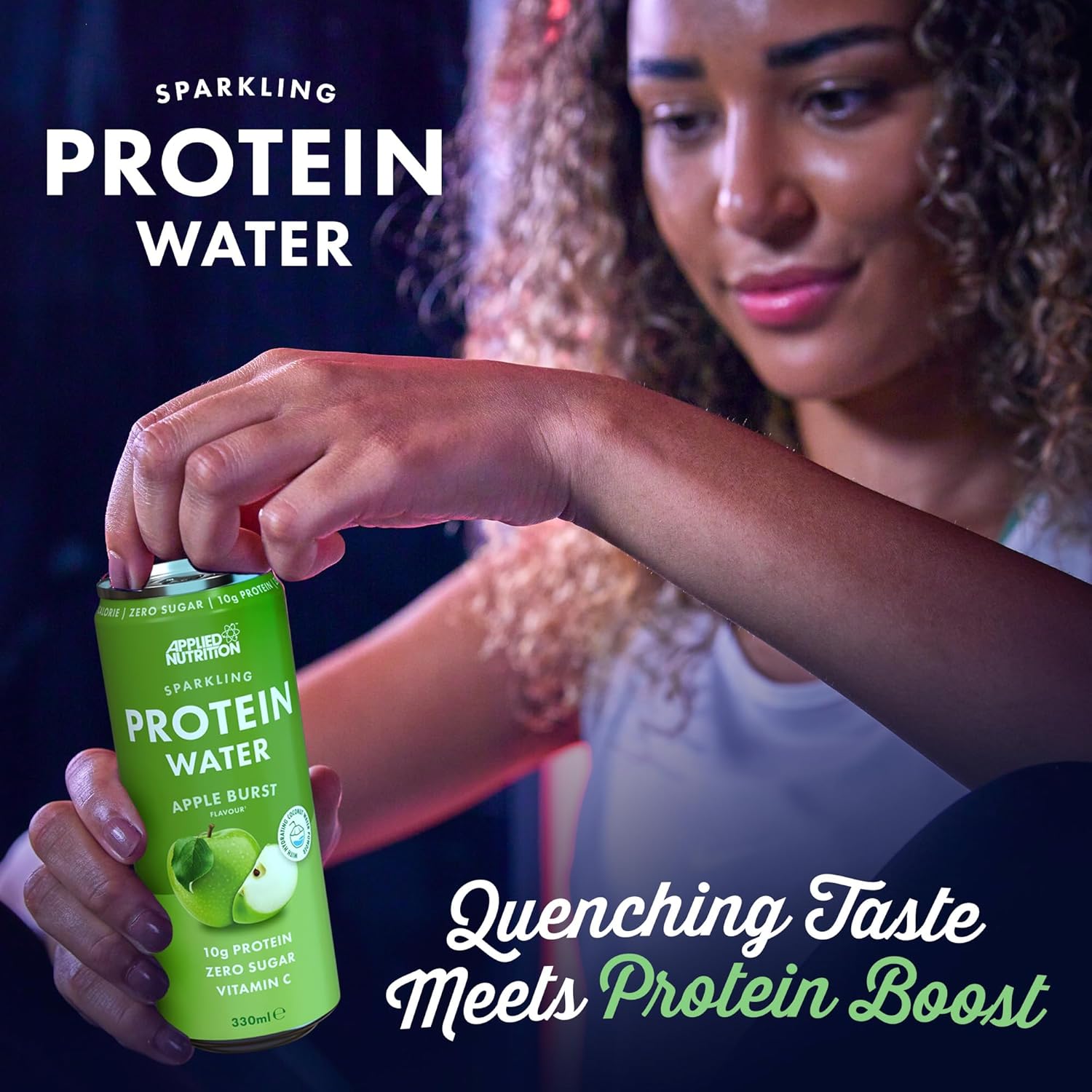Applied Nutrition Sparkling Protein Water - 10g Collagen Boost – Low-Calorie Hydration with Vitamin C and Coconut Water – Refreshing and Wellness Drink (Pack of 12 Cans x 330ml) (Orange Burst) : Amazon.co.uk: Grocery