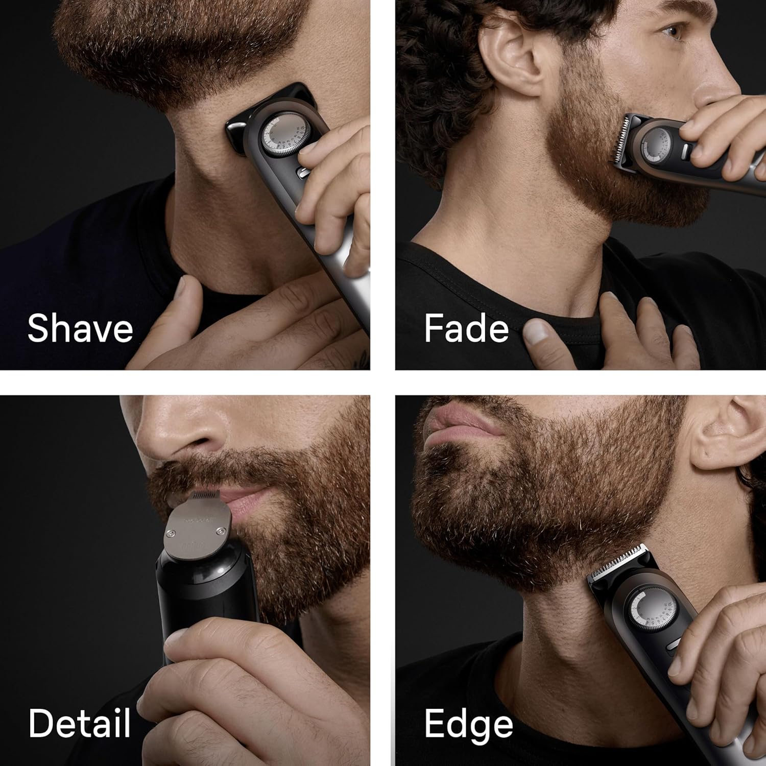 Braun Beard Trimmer Series 9, +14 Barbering Tools, Power Boost & Lifetime Sharp ProBlade, 180 Min, with Fade, 52 Lengths, PrecisionWheel & Lock, Waterproof, BT9565, Titanium : Amazon.co.uk: Health & Personal Care