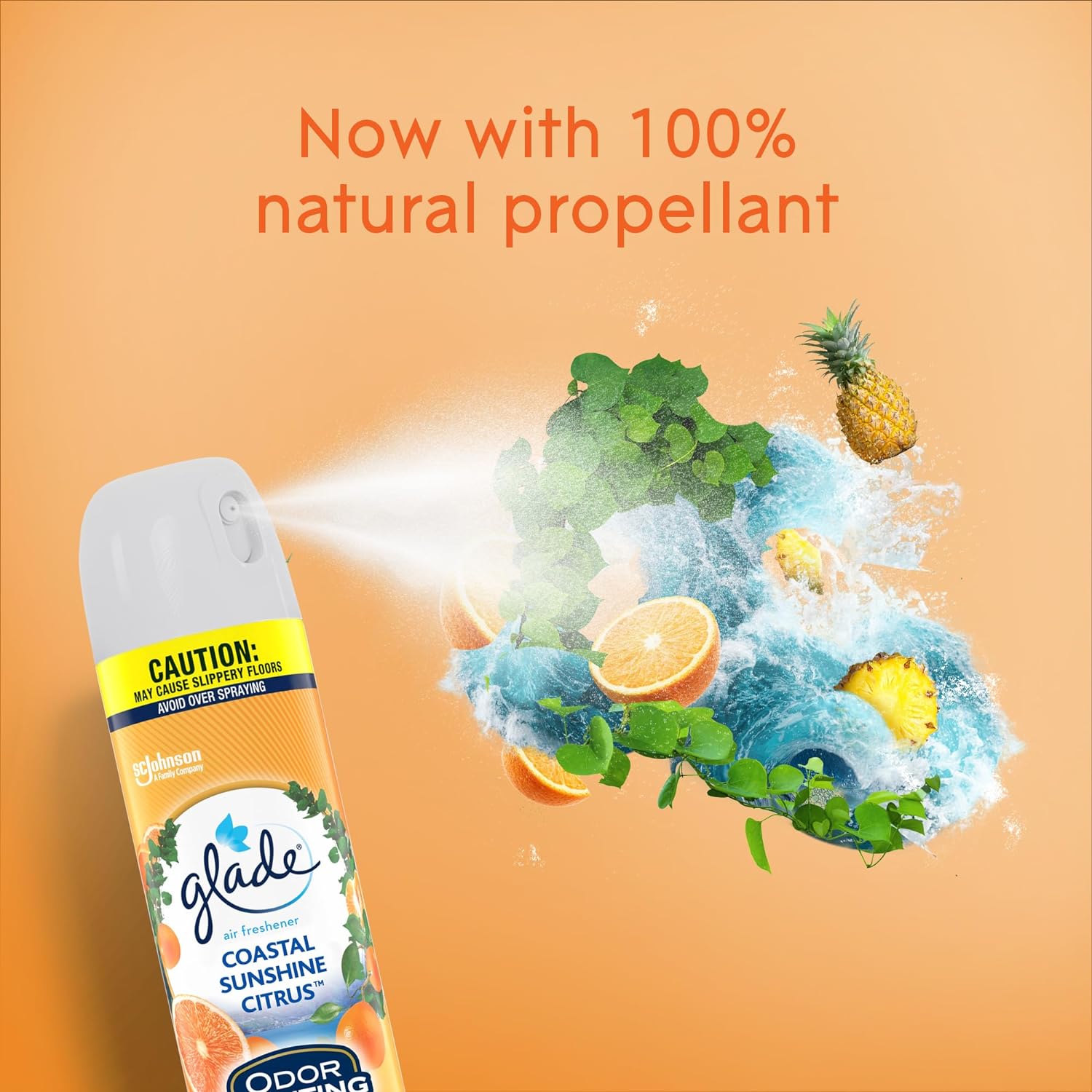 Glade Air Freshener Room Spray, Coastal Sunshine Citrus, 8.3 oz : Health & Household