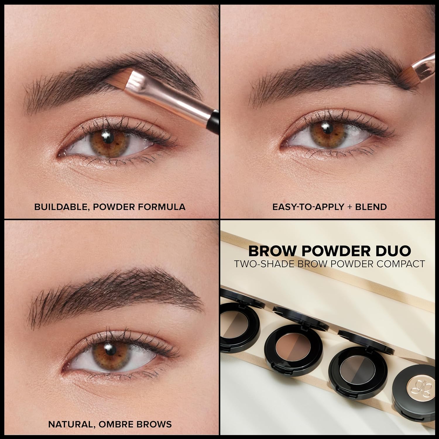 Anastasia Beverly Hills - Brow Powder Duo - Granite : Amazon.co.uk: Beauty