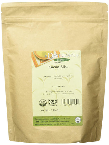 Davidson'S Organics, Cacao Bliss, Loose Leaf Cacao, 16-Ounce Bag